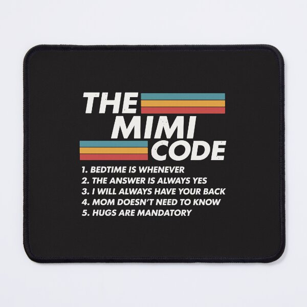 Item preview, The Mimi Code Funny Grandma Mimi Gift Cool Grandma Shirt Moms Know Best Mimi Life designed and sold by kiralynstration.