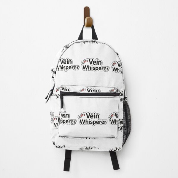 Item preview, Vein Whisperer Funny Phlebotomist Quote with Syringe Illustration designed and sold by RushVibeWear.