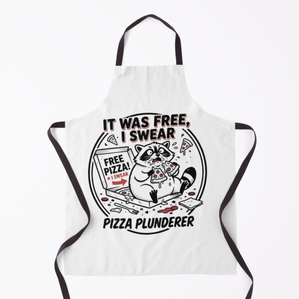 Item preview, Pizza Plunderer – Funny Raccoon Design designed and sold by Dogandesighn.