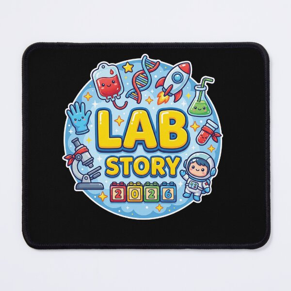 Item preview, Lab Story 2026 Science Kids Cute STEM Shirt designed and sold by ArcaneArtistry.