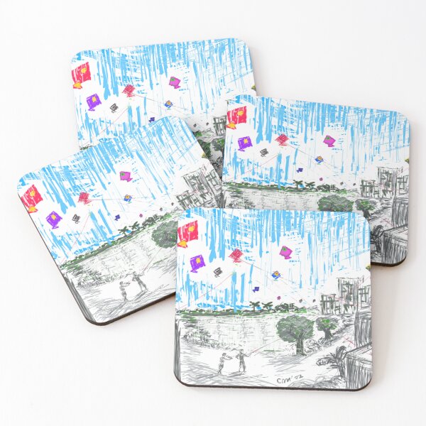 Item preview, The Kite Festival designed and sold by ink-aperture.