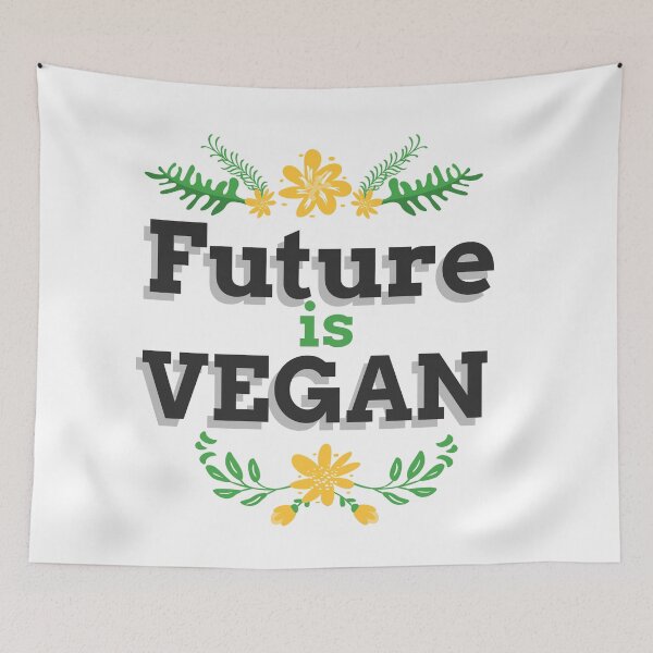 Item preview, Future Is Vegan design designed and sold by AndaBast.