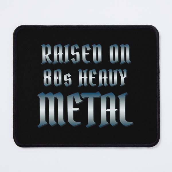 Item preview, Raised On 80s Heavy Metal Shirt – Vintage Metalhead T-Shirt designed and sold by Waldero.
