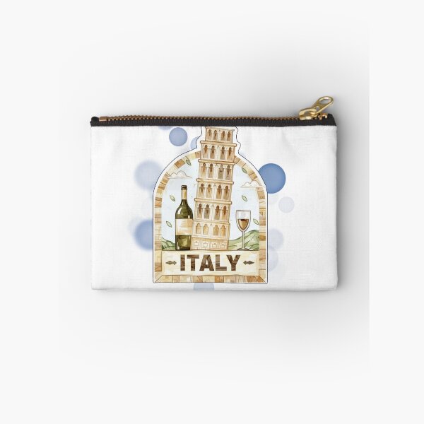 Item preview, Italy Postage Stamp Travel Design with Italian Landmarks designed and sold by iamKRUK.