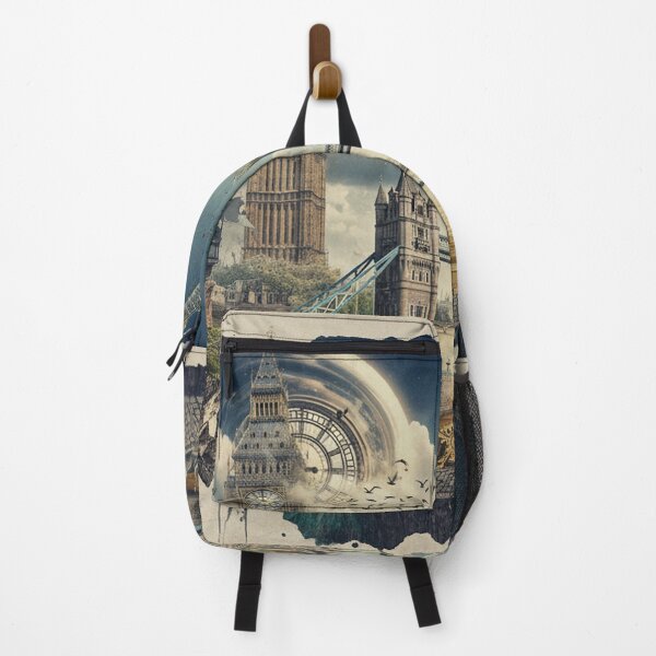 Item preview, Surreal Collage of London Landmarks designed and sold by LCPcreations.