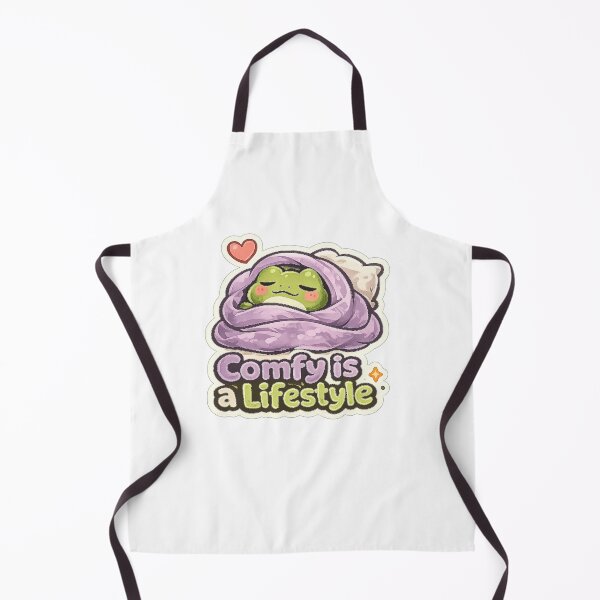 Item preview, Comfy Is a Lifestyle Cute Frog Cozy Blanket Aesthetic designed and sold by InkWanderStudio.