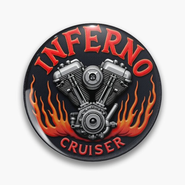 Item preview, Inferno Cruiser Skull Rider Flames designed and sold by Hellulandia - no nää ny vaa o tämmöne.