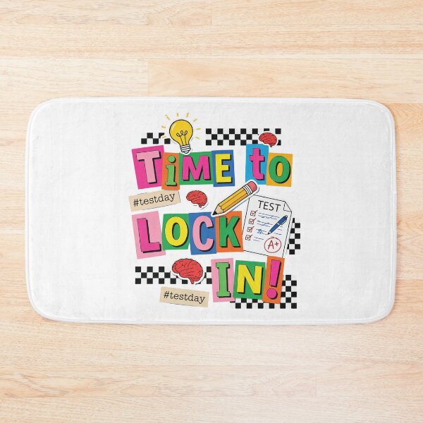 Item preview, You Got This Test Day Teacher State Testing Motivation Time to Lock In Classroom designed and sold by kiralynstration.