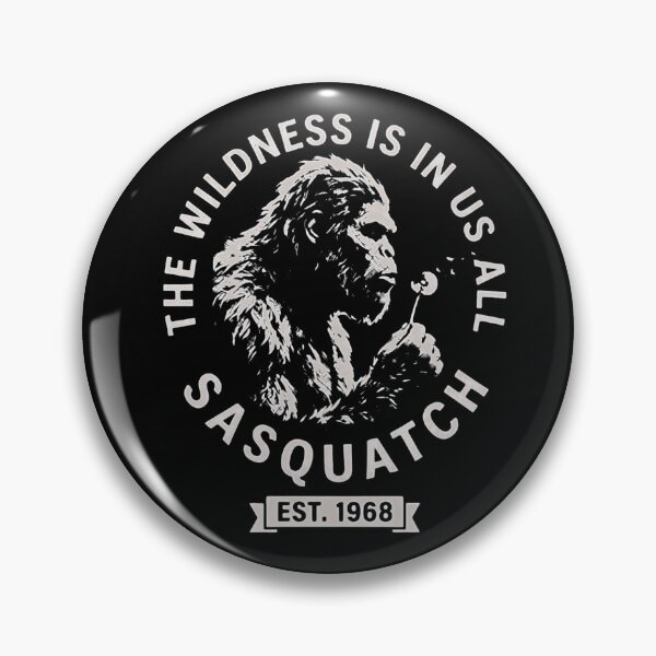 Item preview, Vintage Sasquatch - The Wildness Is In Us All Retro Bigfoot designed and sold by haitrieuic96.
