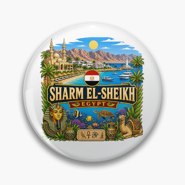 Item preview, Sharm el-Sheikh, Egypt - Red Sea Coral Reef Coastal Design designed and sold by Myra365Art.