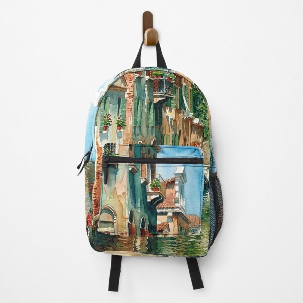 Item preview, Venice Italy Grand Canal Watercolor Cityscape Wall Art designed and sold by posteriocrew.