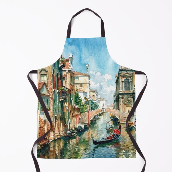 Item preview, Venice Italy Grand Canal Watercolor Cityscape Wall Art designed and sold by posteriocrew.