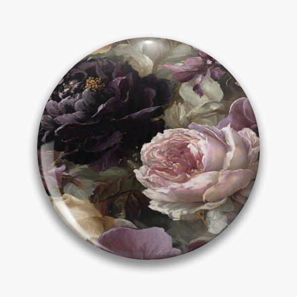 Item preview, Gothic Dark Academia Floral Blooms designed and sold by digitalartinspo.