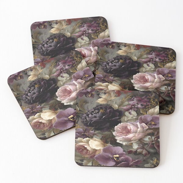 Item preview, Gothic Dark Academia Floral Blooms designed and sold by digitalartinspo.