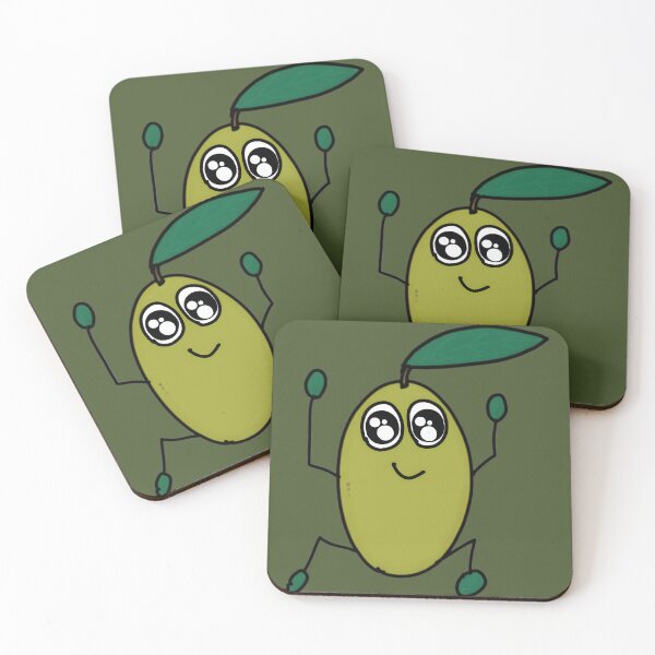 Item preview, Jumping cute olive designed and sold by Methahshop.