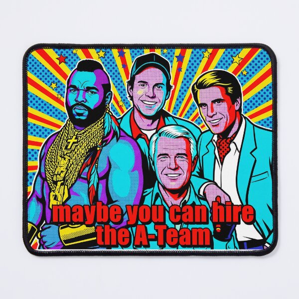 Item preview, A-Team Pop Art Meme designed and sold by Washout-Wear.