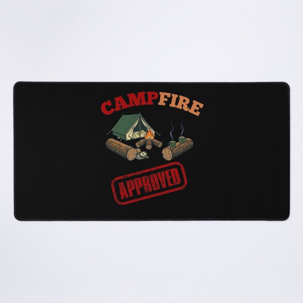 Item preview, Campfire Approved Outdoor Adventure Camping Life designed and sold by Bajszon.