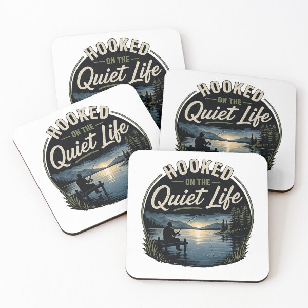 Item preview, Hooked on the Quiet Life – Fishing Design designed and sold by Digal92.