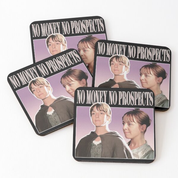 Item preview, No Money No Prospects Funny Meme designed and sold by Serdinas.