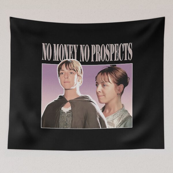 Item preview, No Money No Prospects Funny Meme designed and sold by Serdinas.