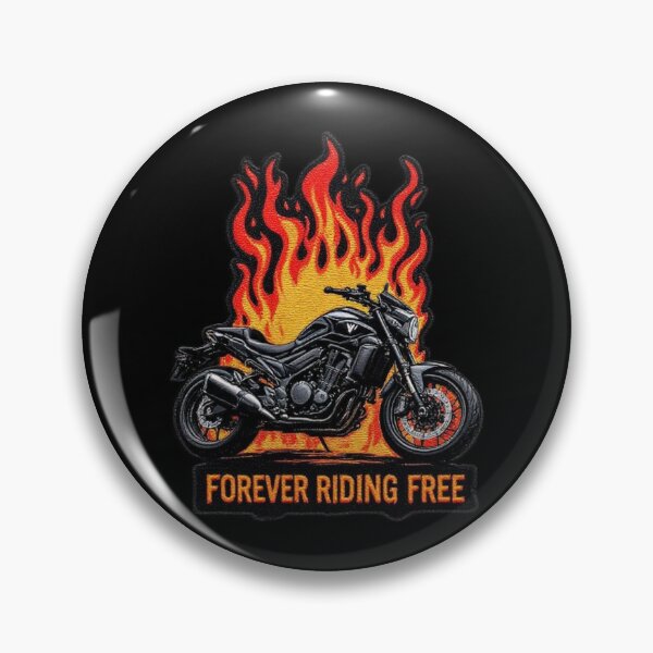 Item preview, Hellfire Rider Forever Riding Free designed and sold by Hellulandia - no nää ny vaa o tämmöne.