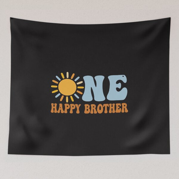 Item preview, Big Brother 1st Birthday First Trip Around The Sun One Happy Brother Family Matching designed and sold by kiralynstration.
