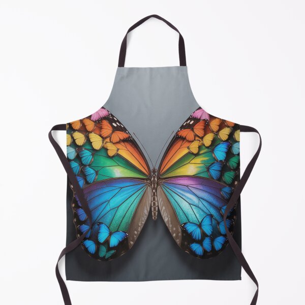 Item preview, Surreal Multi Colored Butterfly Wings Illustration designed and sold by MJMVisuals.