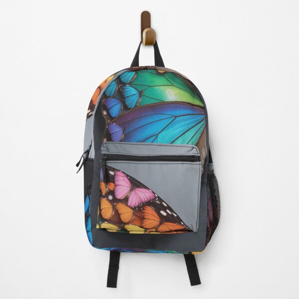 Item preview, Surreal Multi Colored Butterfly Wings Illustration designed and sold by MJMVisuals.