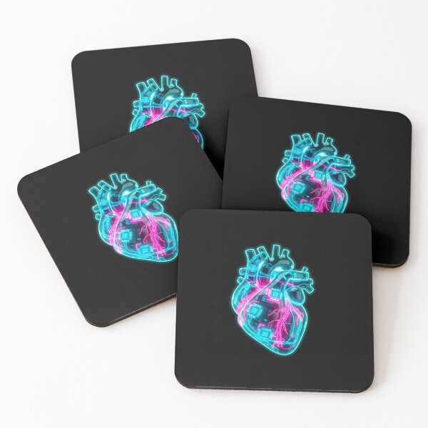 Item preview, Copy of Cybernetic Heart Neon Circuit Anatomy designed and sold by powersunlight.