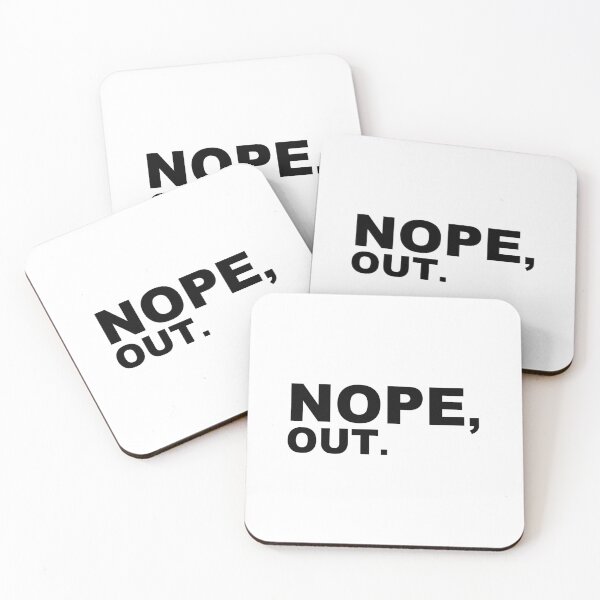 Item preview, Nope out funny text low battery and refusing overtime at work nope not today style Black and white HD ONLINE STORE designed and sold by bard-art.