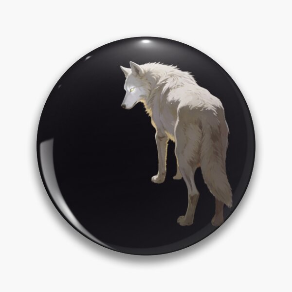 Item preview, Wolf Turns From Heaven Toward Infernal Light designed and sold by GeoWhimsy Studio.