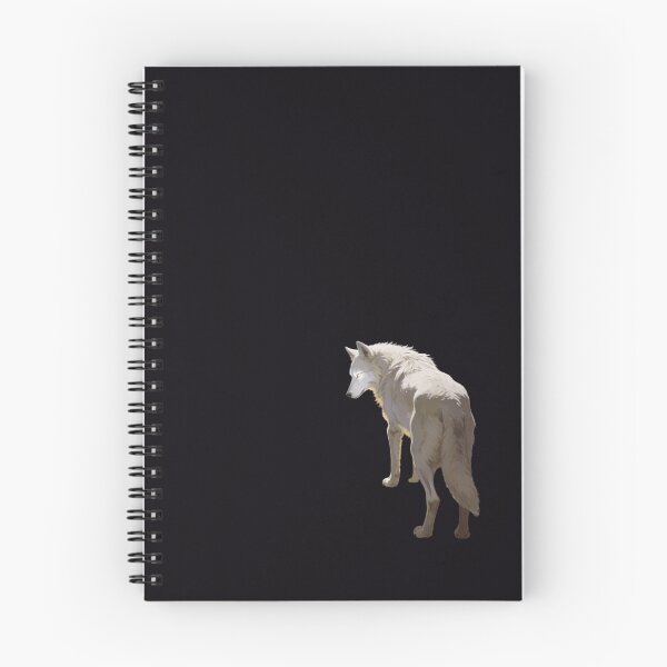 Item preview, Wolf Turns From Heaven Toward Infernal Light designed and sold by GeoWhimsy Studio.