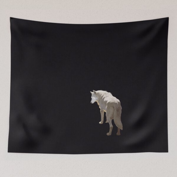 Item preview, Wolf Turns From Heaven Toward Infernal Light designed and sold by GeoWhimsy Studio.