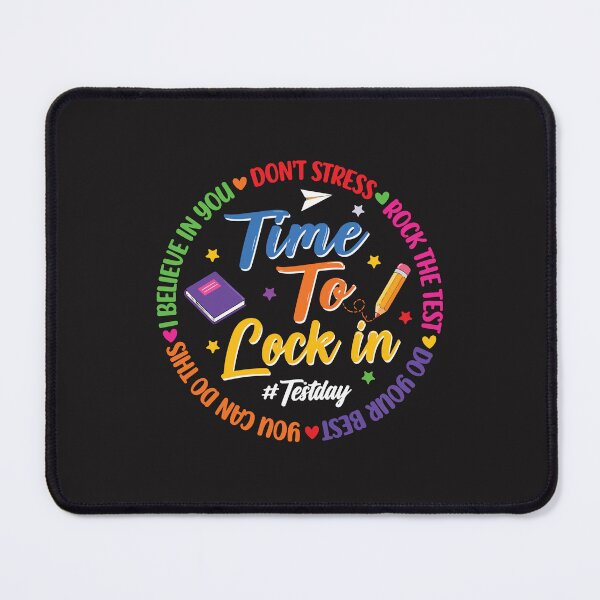 Item preview, Test Day Teacher Shirt You Got This State Testing Motivation Time to Lock In Classroom designed and sold by kiralynstration.