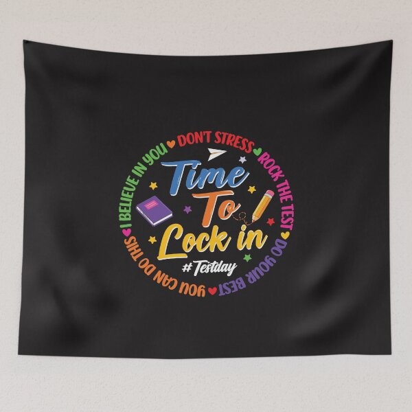 Item preview, Test Day Teacher Shirt You Got This State Testing Motivation Time to Lock In Classroom designed and sold by kiralynstration.