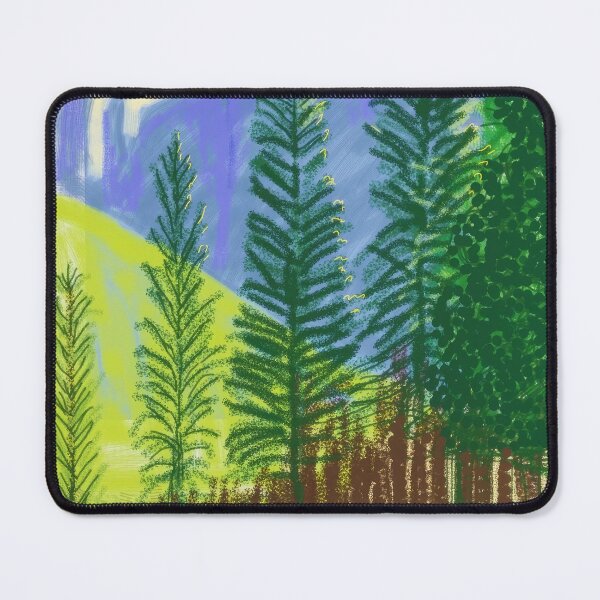 Item preview, DAVID HOCKNEY (121) - Vibrant Perspectives – Framed Print in the Style of David Hockney designed and sold by KirstenShShop.