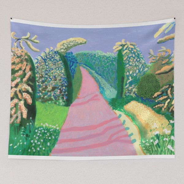 Item preview, DAVID HOCKNEY  (122) - Vibrant Perspectives – Framed Print in the Style of David Hockney designed and sold by KirstenShShop.
