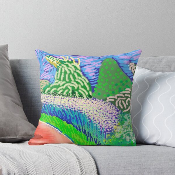 Item preview, DAVID HOCKNEY  (123) - Vibrant Perspectives – Framed Print in the Style of David Hockney designed and sold by KirstenShShop.