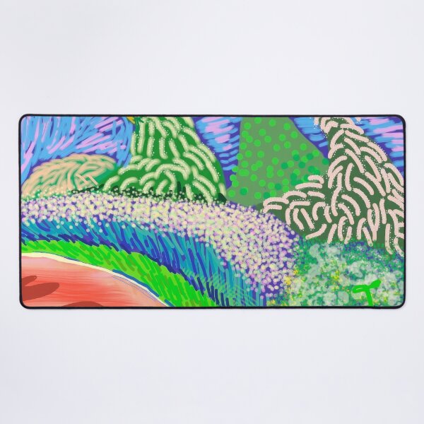 Item preview, DAVID HOCKNEY (123) - Vibrant Perspectives – Framed Print in the Style of David Hockney designed and sold by KirstenShShop.