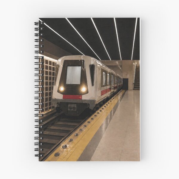 Artikelvorschau, U-Bahn – Illustration des modernen Stadtverkehrs entworfen und verkauft von BlueMile.
