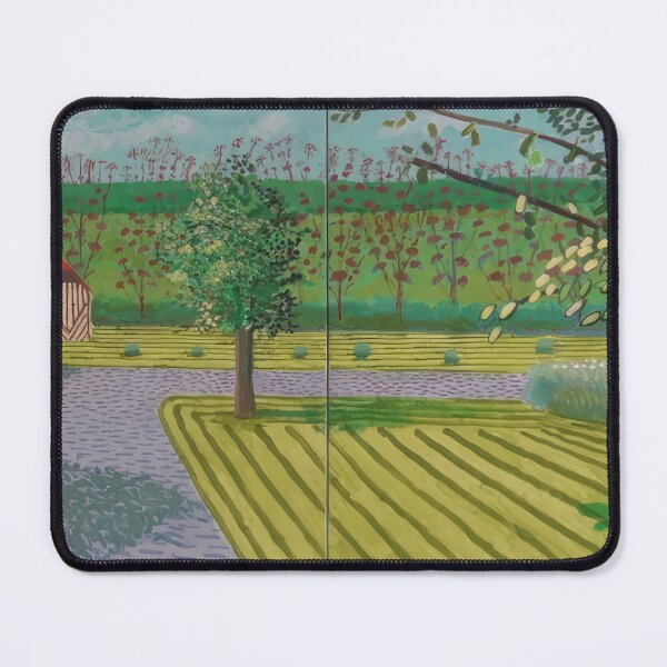 Item preview, DAVID HOCKNEY (124) - Vibrant Perspectives – Framed Print in the Style of David Hockney designed and sold by KirstenShShop.