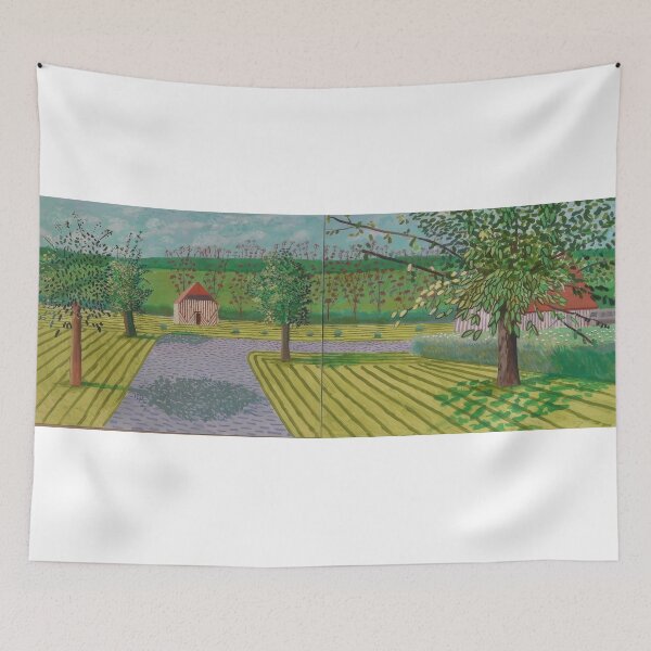 Item preview, DAVID HOCKNEY  (124) - Vibrant Perspectives – Framed Print in the Style of David Hockney designed and sold by KirstenShShop.