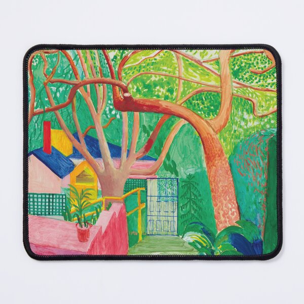 Item preview, DAVID HOCKNEY  (125) - Vibrant Perspectives – Framed Print in the Style of David Hockney designed and sold by KirstenShShop.