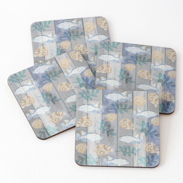 Item preview, Modern Nautical Driftwood Print designed and sold by FeeArtDesign.