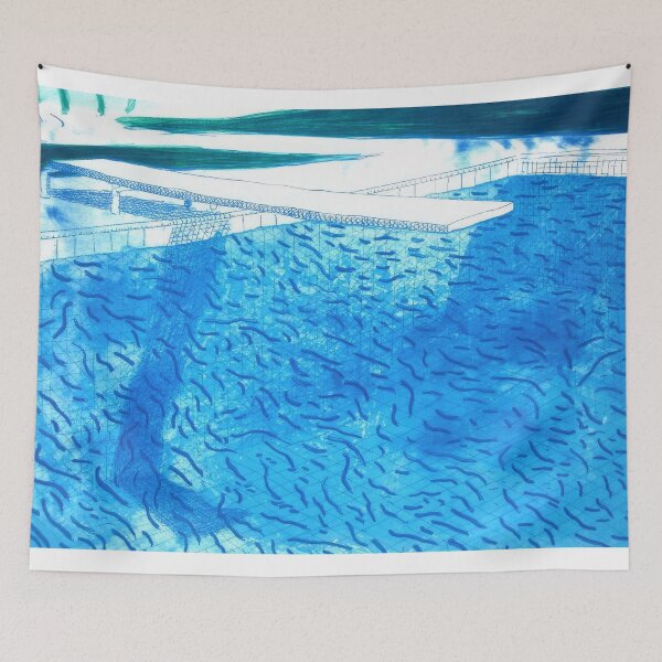 Item preview, DAVID HOCKNEY  (127) - Vibrant Perspectives – Framed Print in the Style of David Hockney designed and sold by KirstenShShop.