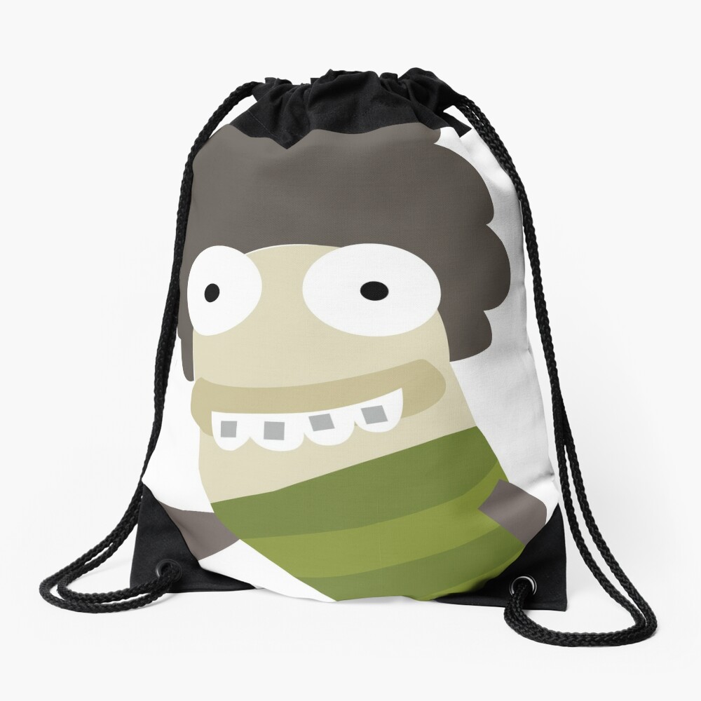 Oscar, Fish Hooks Drawstring Bag for Sale by WilliamBourke