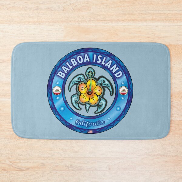 Item preview, Balboa Island Ca California sea turtle hibiscus designed and sold by studioss76.