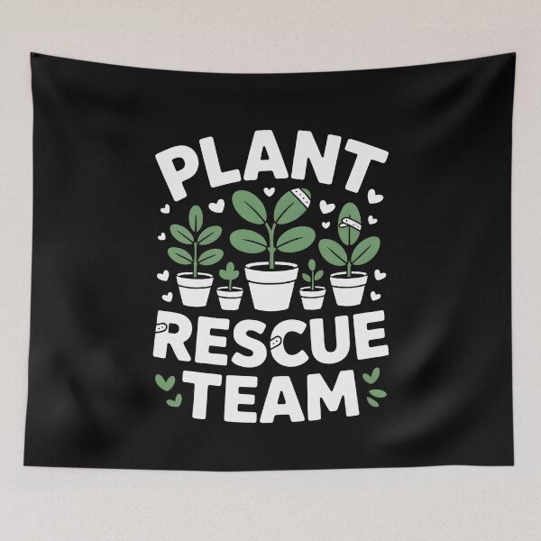 Item preview, Plant Rescue Team Indoor Plant Rehab designed and sold by MooonTees.