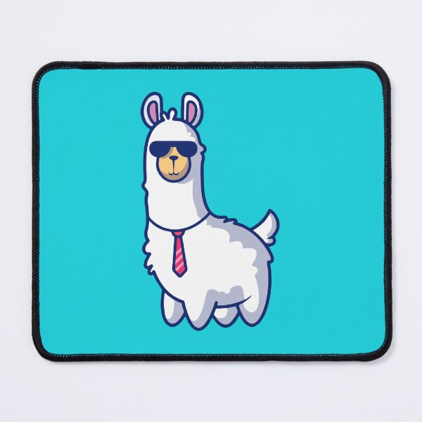 Item preview, Cool Llama with Sunglasses and Tie Boss Alpaca designed and sold by Heatltyyu.