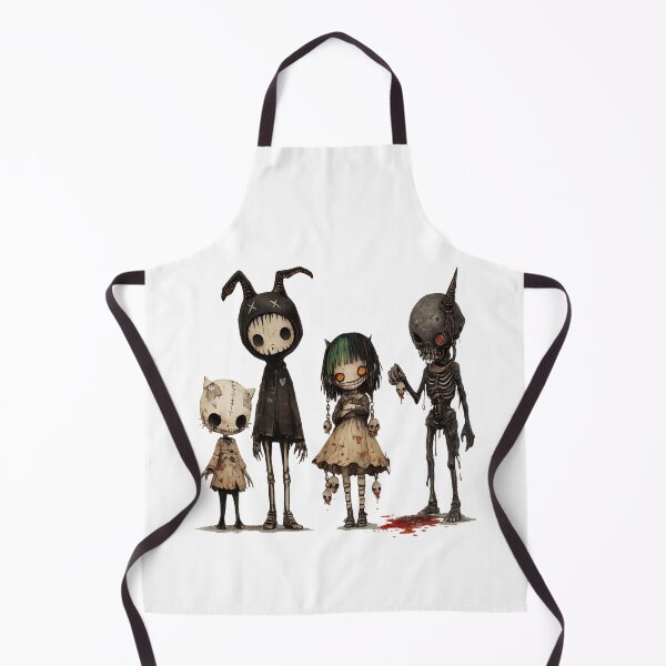Item preview, Creepy Cute Horror Friends - Dark Gothic Aesthetic Art designed and sold by myforestfog.